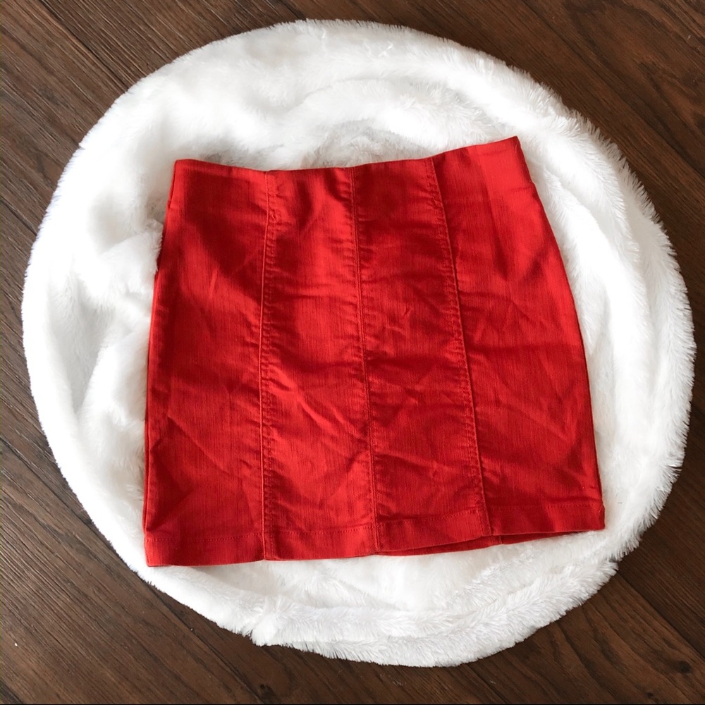 Burnt Orange Skirt 🍊